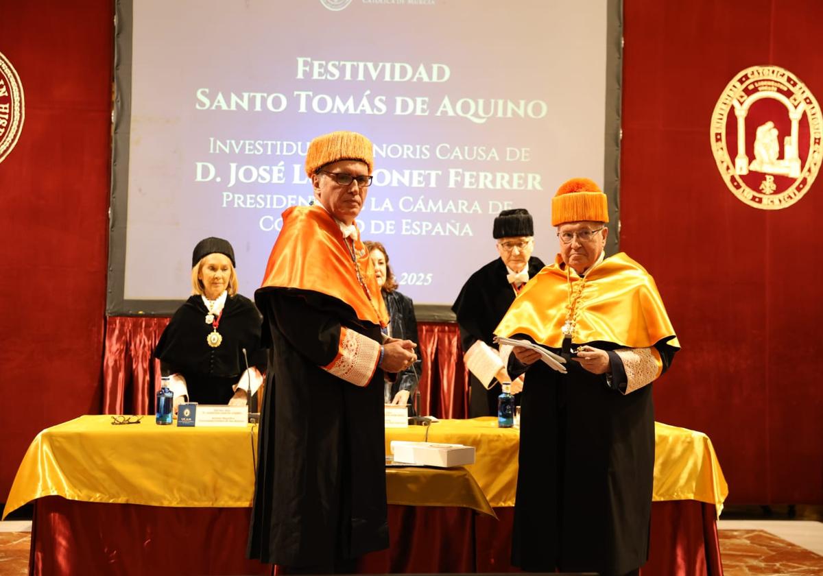 Investidura de José Luis Bonet Ferrer, presidente de la Cámara de Comercio de España.