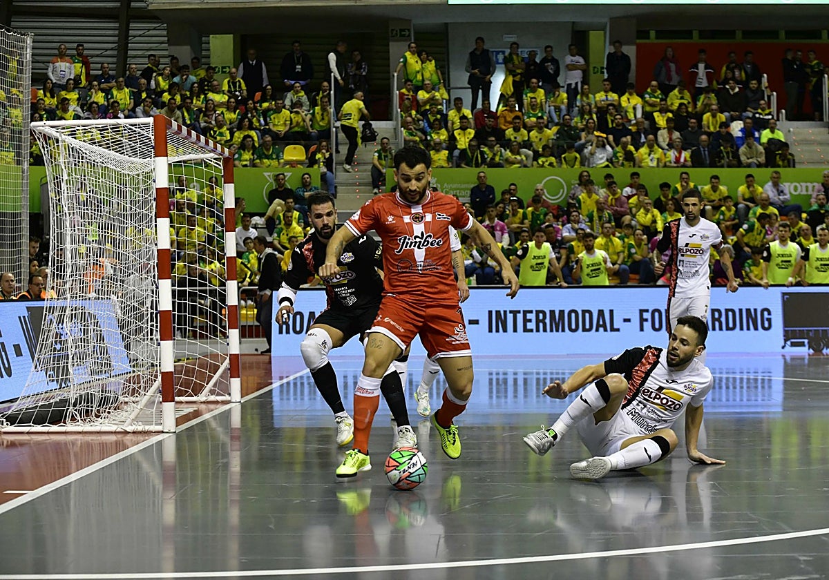 Derbi regional en la Copa de España de 2024 celebrada en Cartagena.