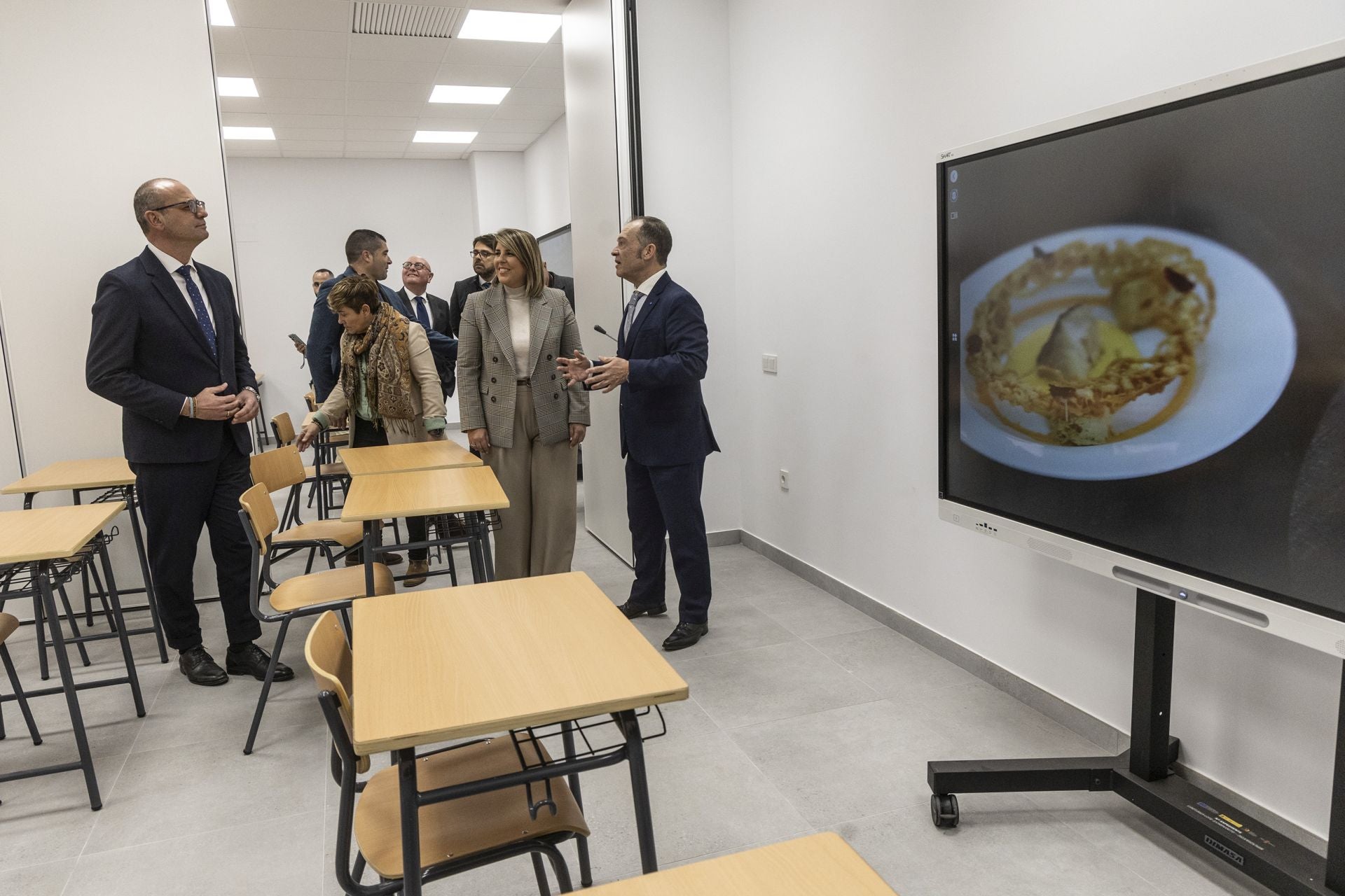 Las imágenes de la inauguración de la ampliación del CIFP de Hostelería y Turismo de Cartagena