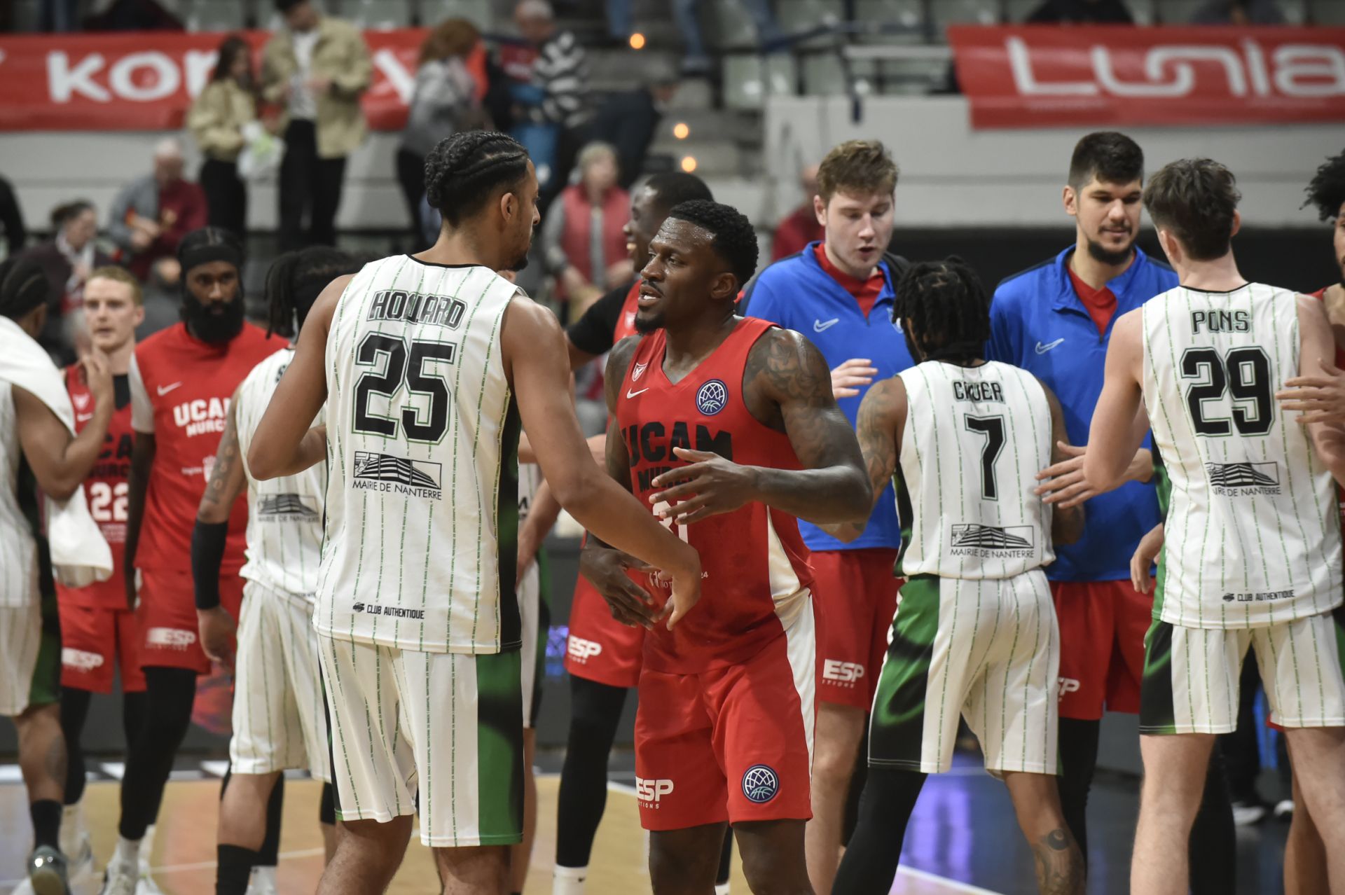 Las imágenes del UCAM-Nanterre (95-84)