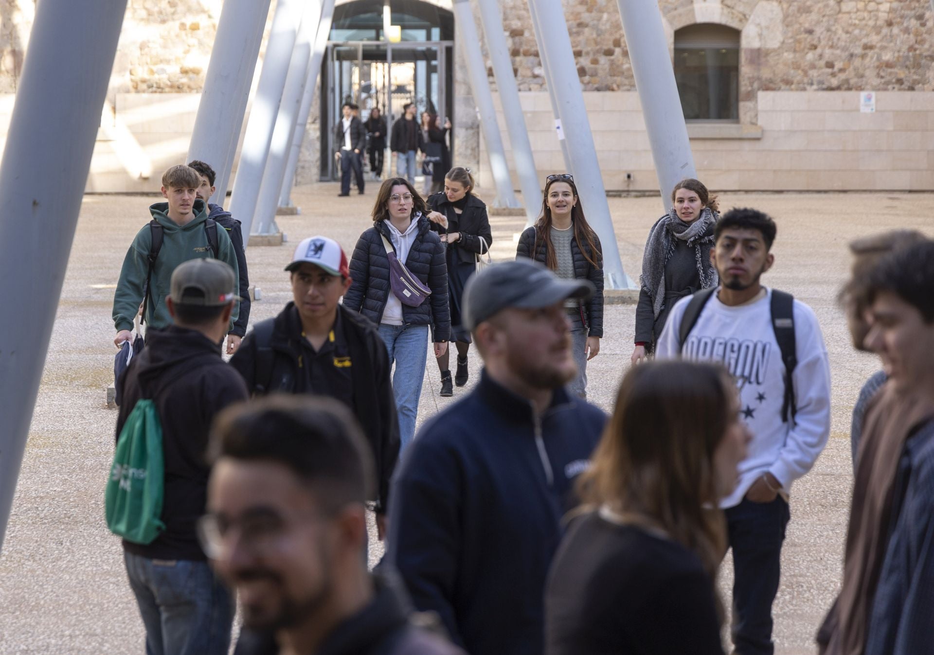 La UPCT recibe a 196 nuevos estudiantes de movilidad internacional, en imágenes