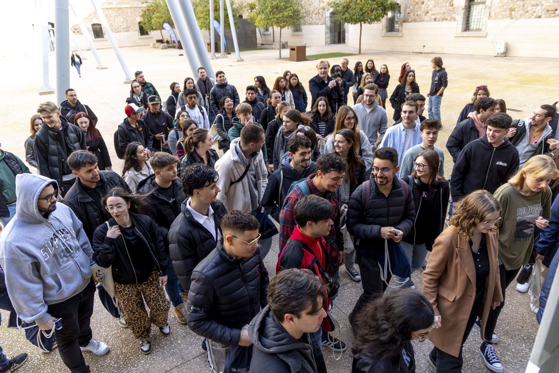 La UPCT recibe a 196 nuevos estudiantes de movilidad internacional, en imágenes