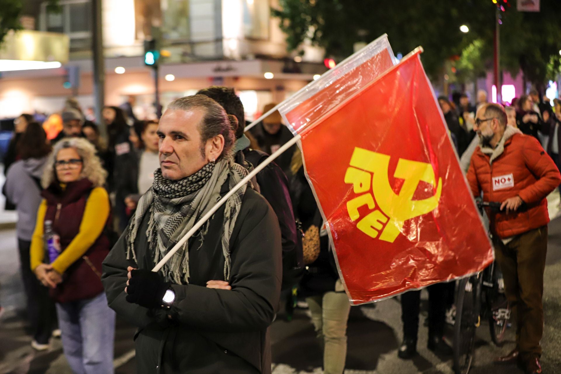 En imágenes, la marcha por la ILP por una vivienda digna