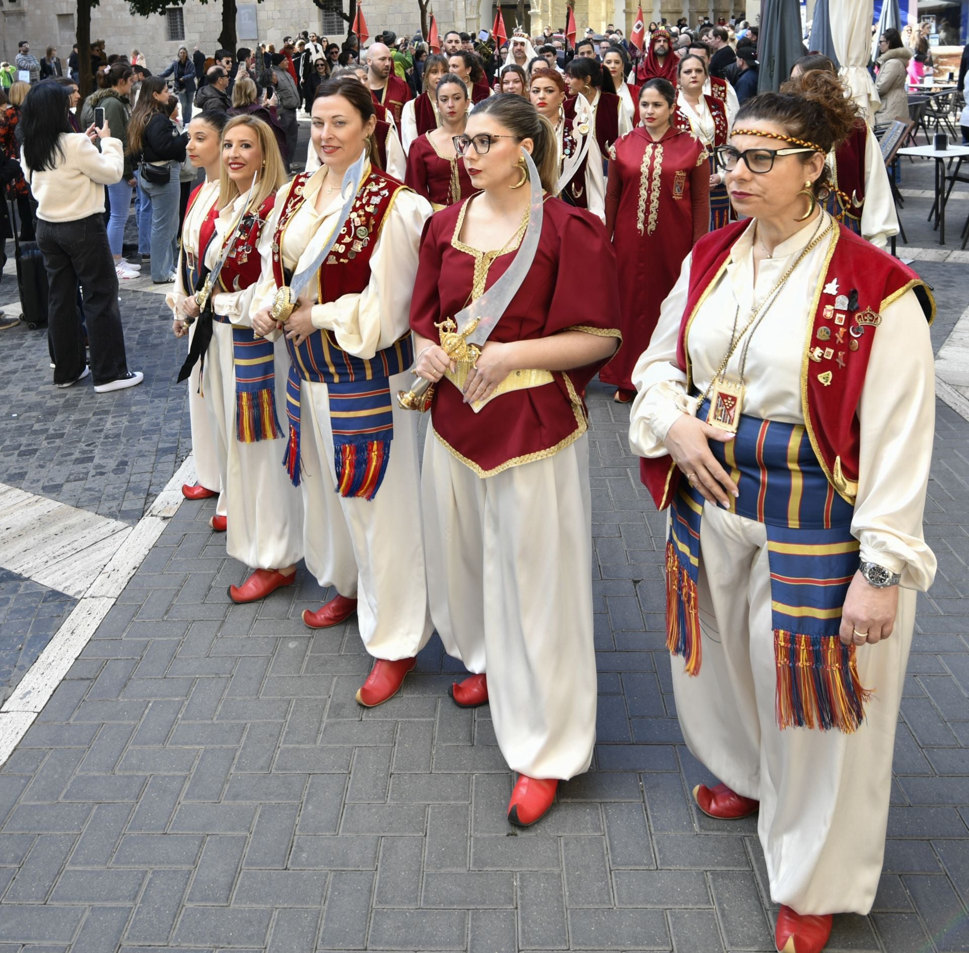 El desfile de entrada de Jaime I a Murcia, en imágenes