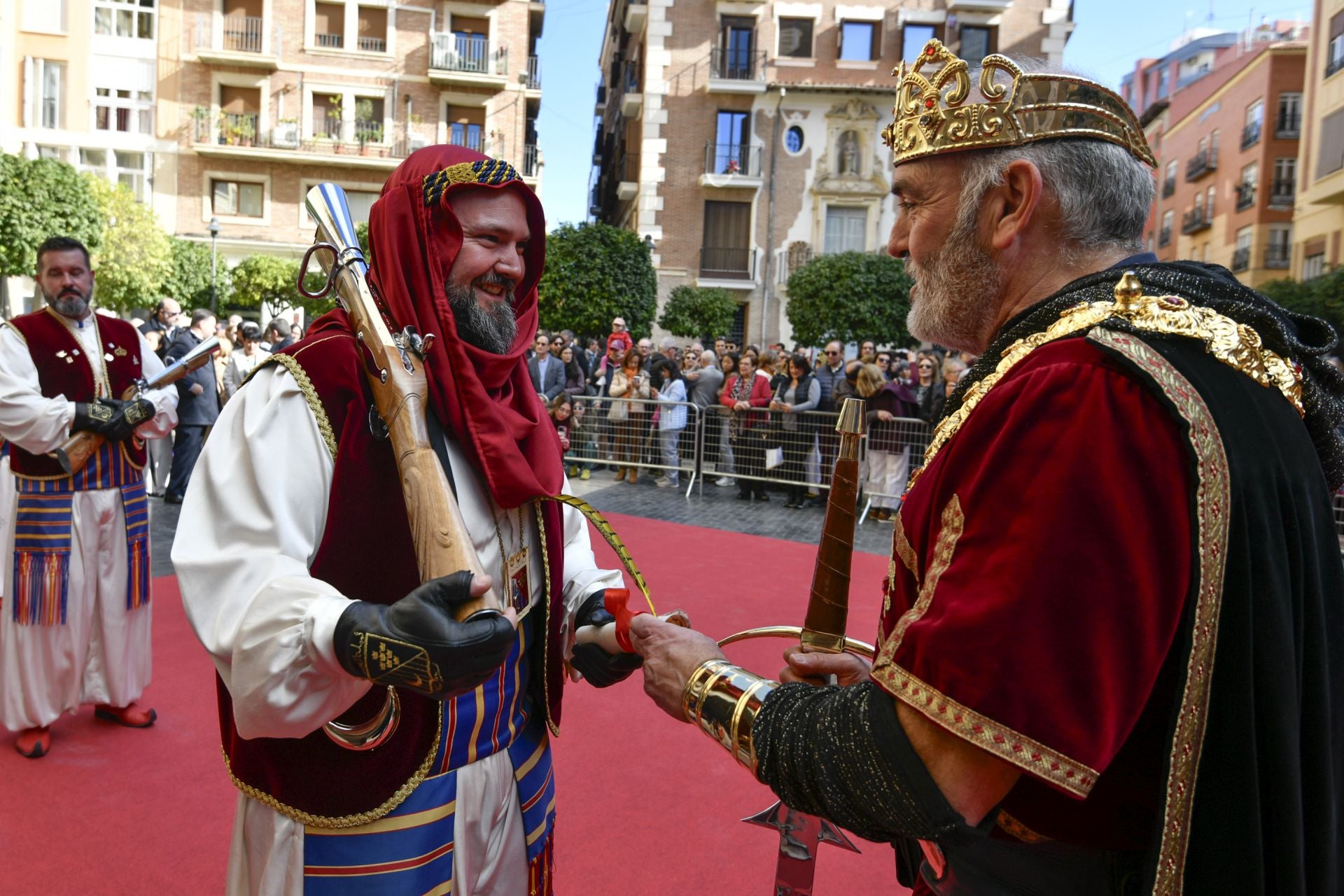 El desfile de entrada de Jaime I a Murcia, en imágenes