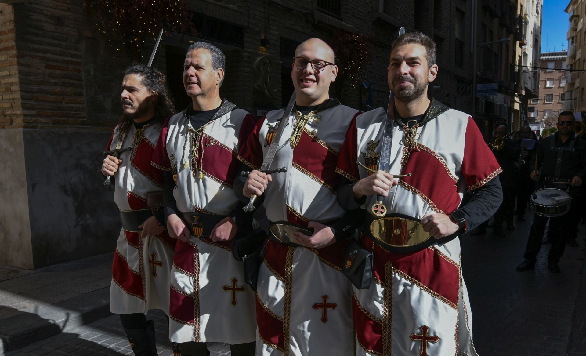 El desfile de entrada de Jaime I a Murcia, en imágenes