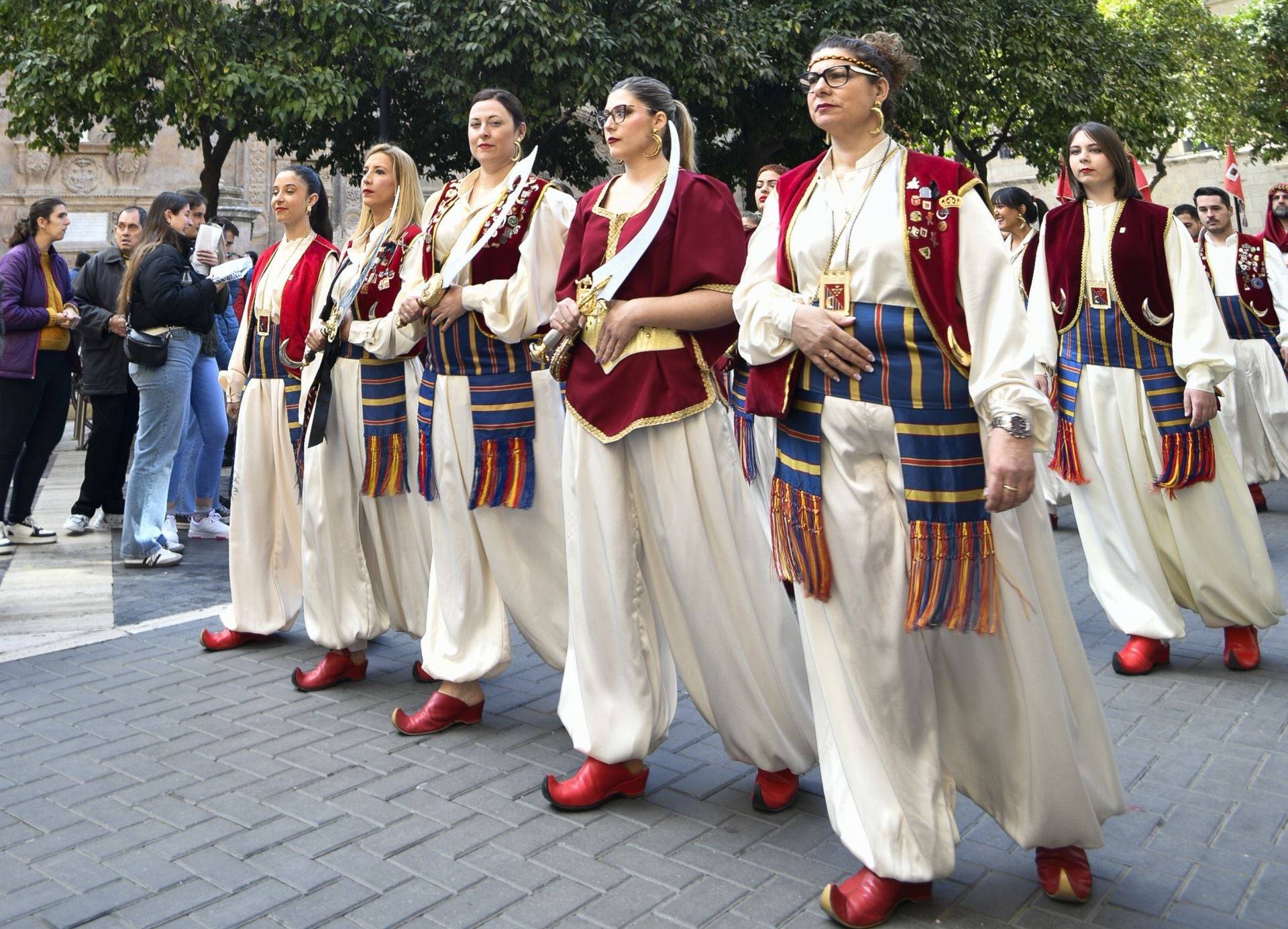 El desfile de entrada de Jaime I a Murcia, en imágenes