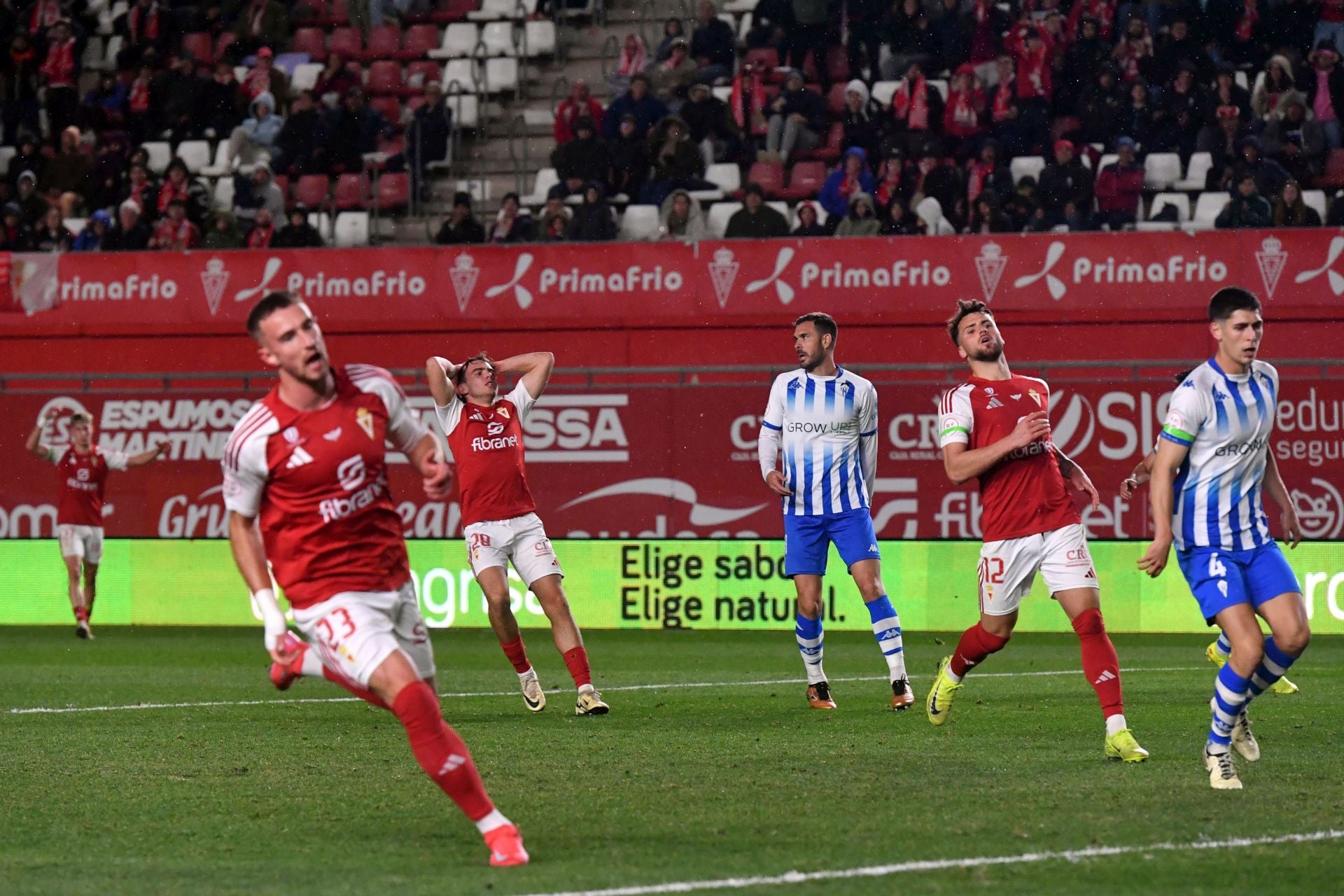 En imágenes, el partido del Real Murcia - Alcoyano