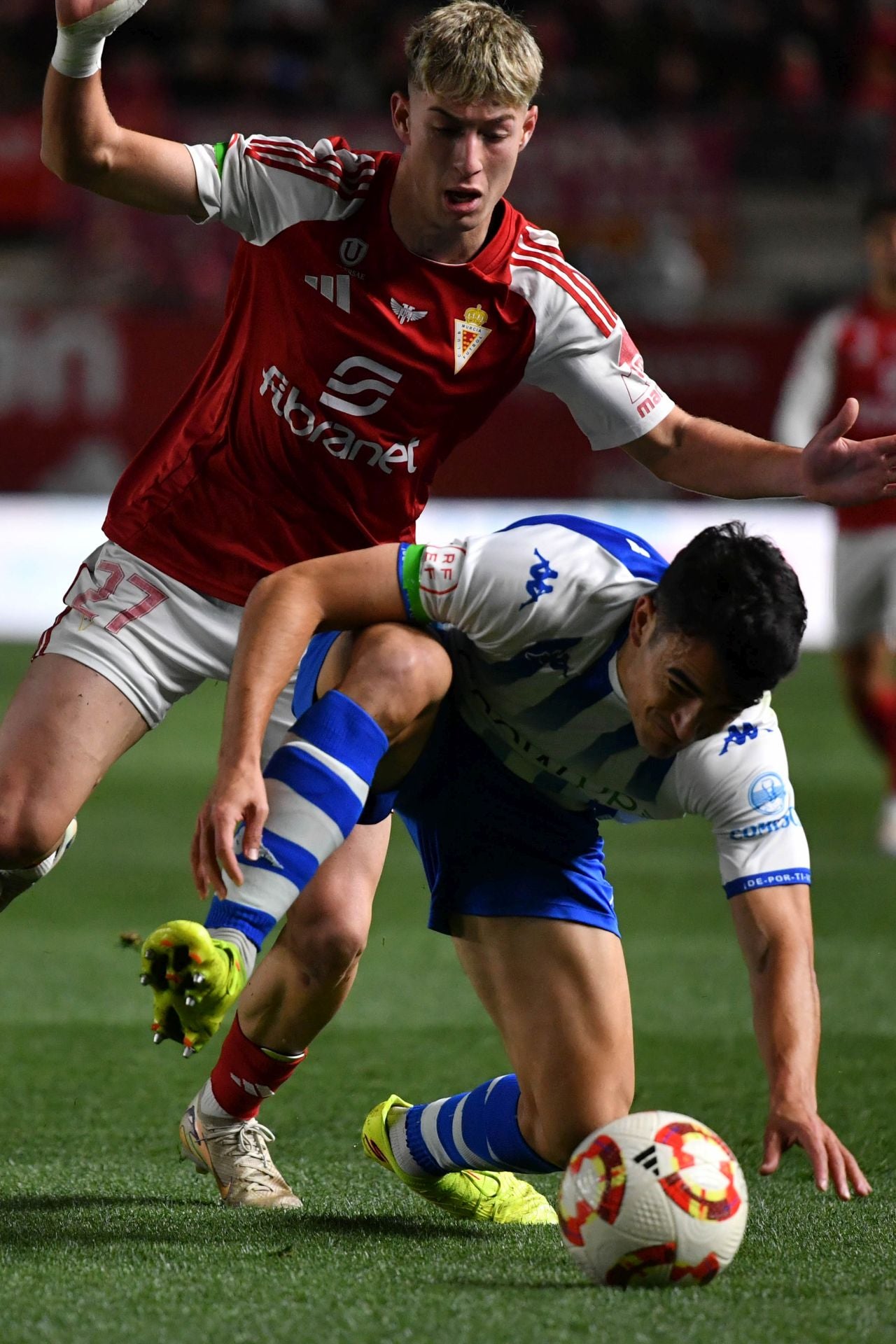 En imágenes, el partido del Real Murcia - Alcoyano