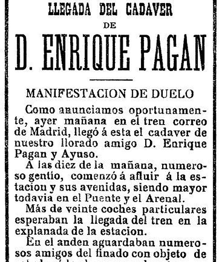 Imagen secundaria 2 - 1. A la izquierda, el asesinado, Enrique Pagán; a la derecha, el detenido, Jerónimo Hilla. 2. Así contó 'El Diario' la llegada del cadáver de Enrique.
