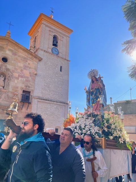 La romería de la Candelaria en Alhama, en imágenes