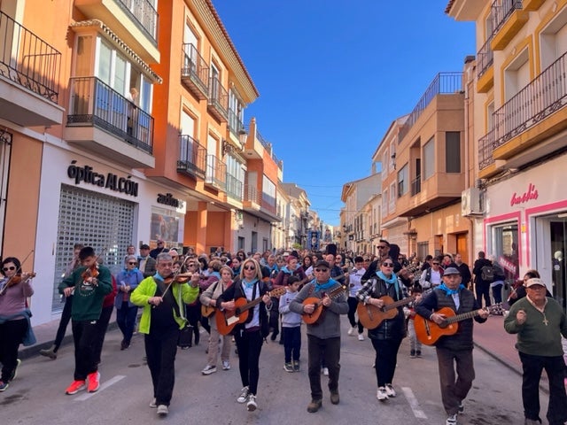 La romería de la Candelaria en Alhama, en imágenes