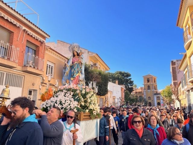 La romería de la Candelaria en Alhama, en imágenes