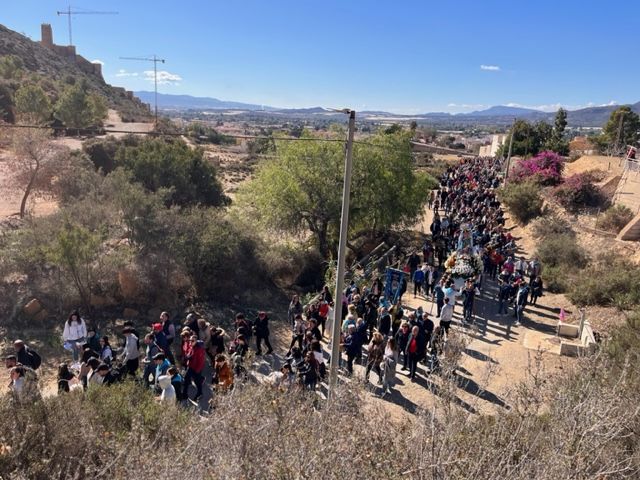 La romería de la Candelaria en Alhama, en imágenes