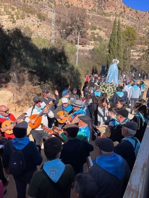La romería de la Candelaria en Alhama, en imágenes