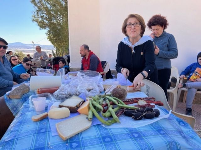 La romería de la Candelaria en Alhama, en imágenes
