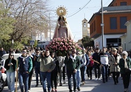 La Virgen de la Salud de Lorca, a Tercia en romería