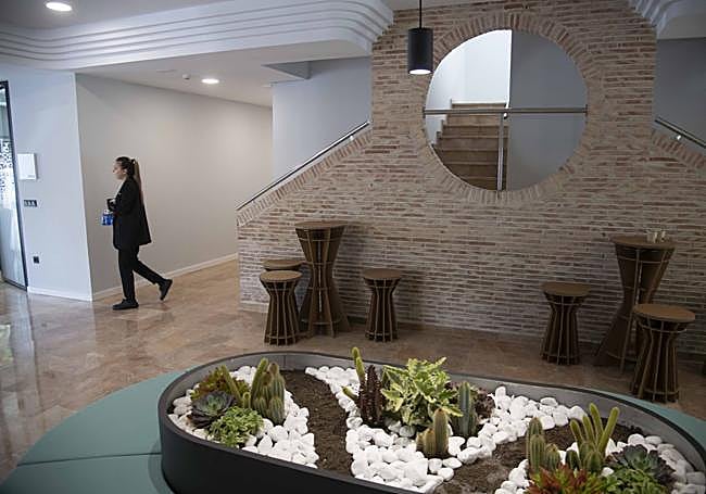 Una de las estancias del nuevo centro de orientación y formación.