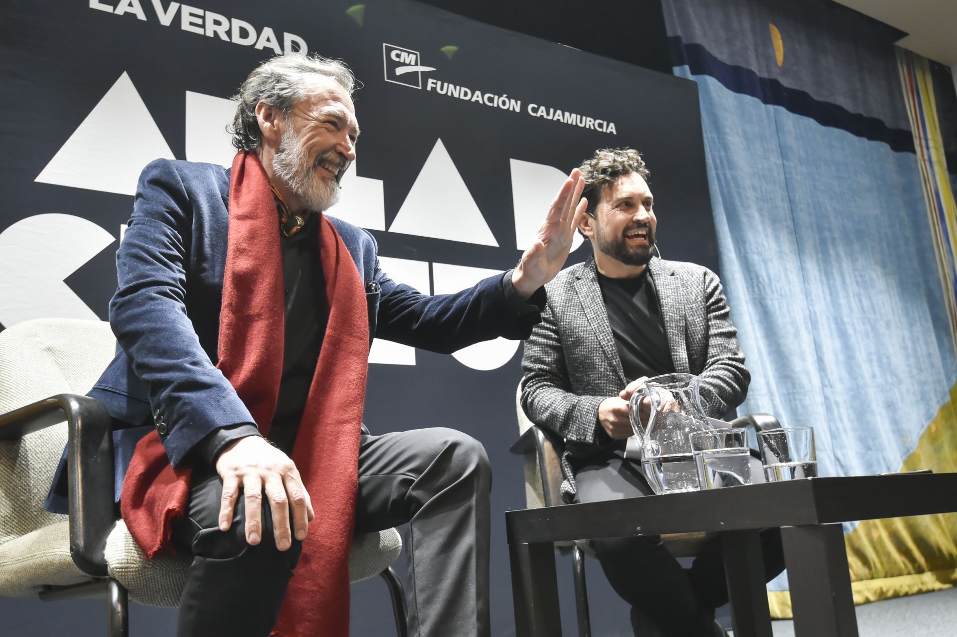 Ginés García Millán, en el Aula de Cultura de LA VERDAD