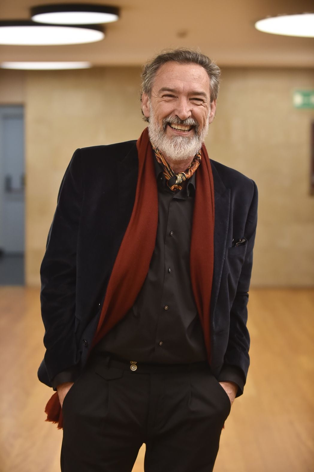 Ginés García Millán, en el Aula de Cultura de LA VERDAD