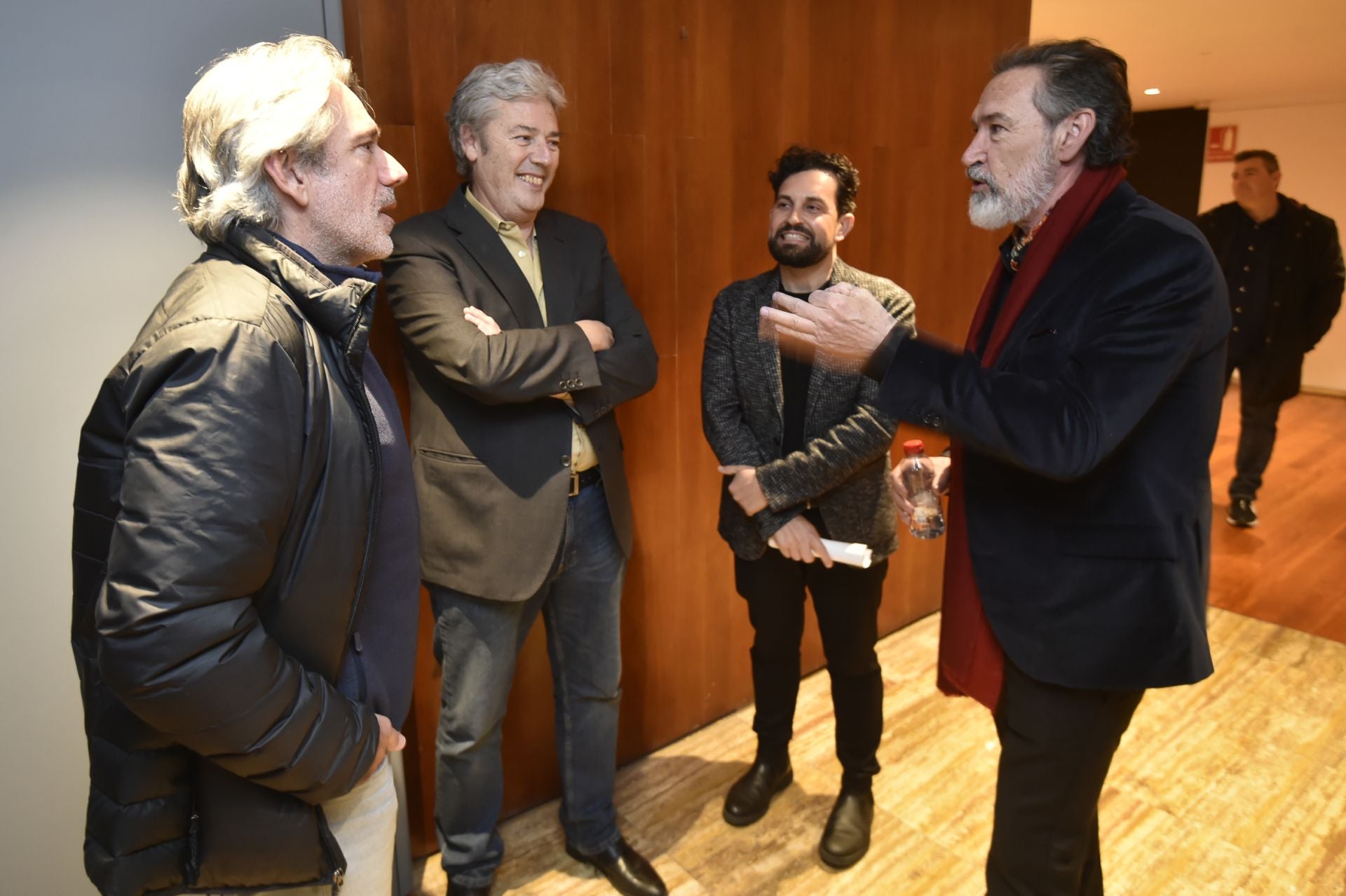 Ginés García Millán, en el Aula de Cultura de LA VERDAD