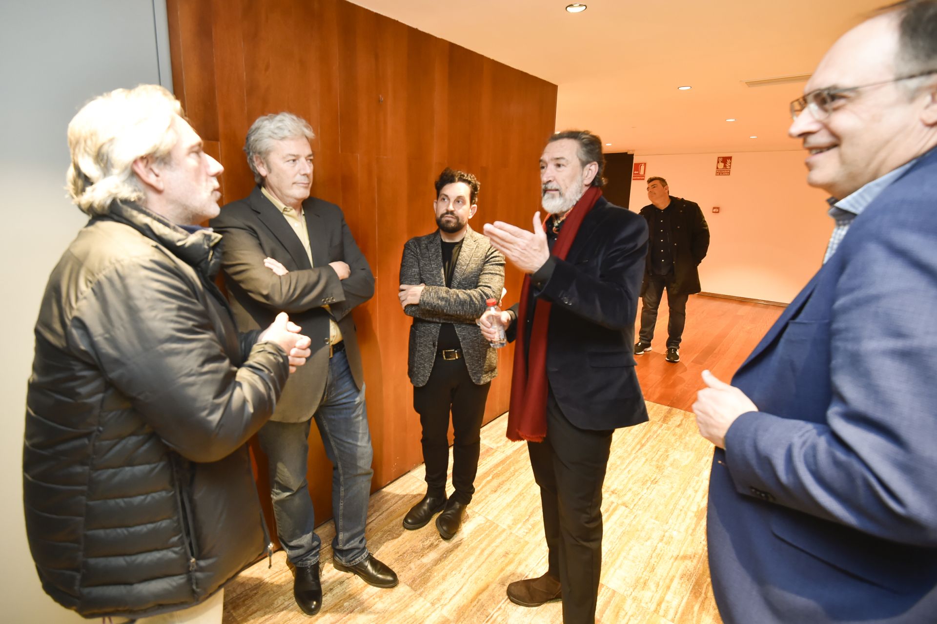 Ginés García Millán, en el Aula de Cultura de LA VERDAD