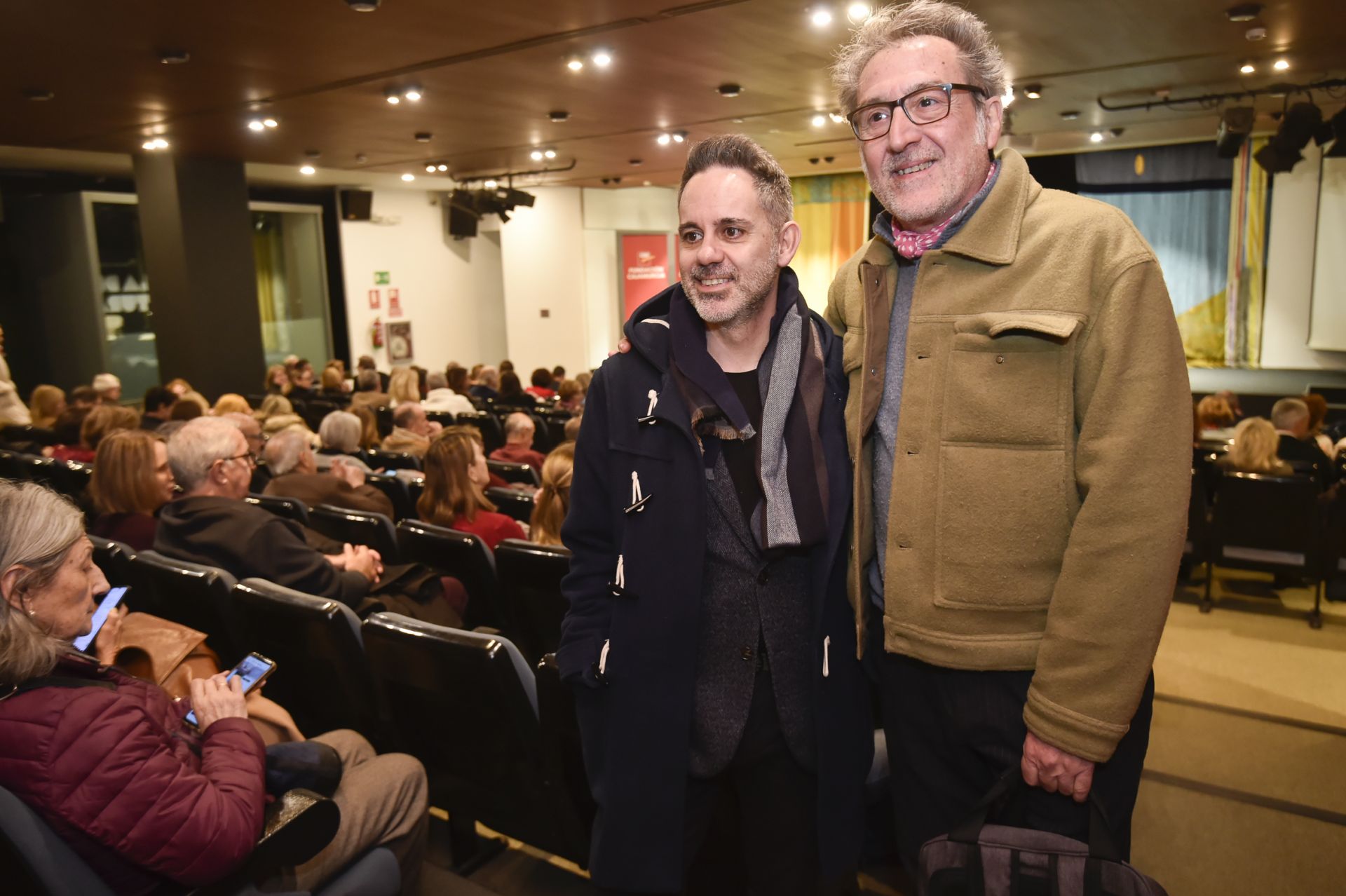 Ginés García Millán, en el Aula de Cultura de LA VERDAD