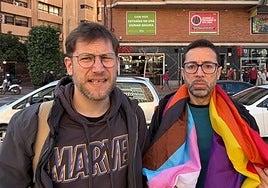 Fernando Miñana y José Sevilla, este jueves.