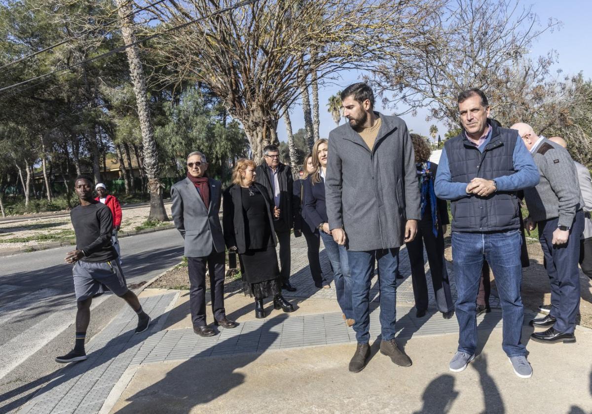 José Ángel Antelo y Samuel Vázquez (d), ayer en Cartagena.