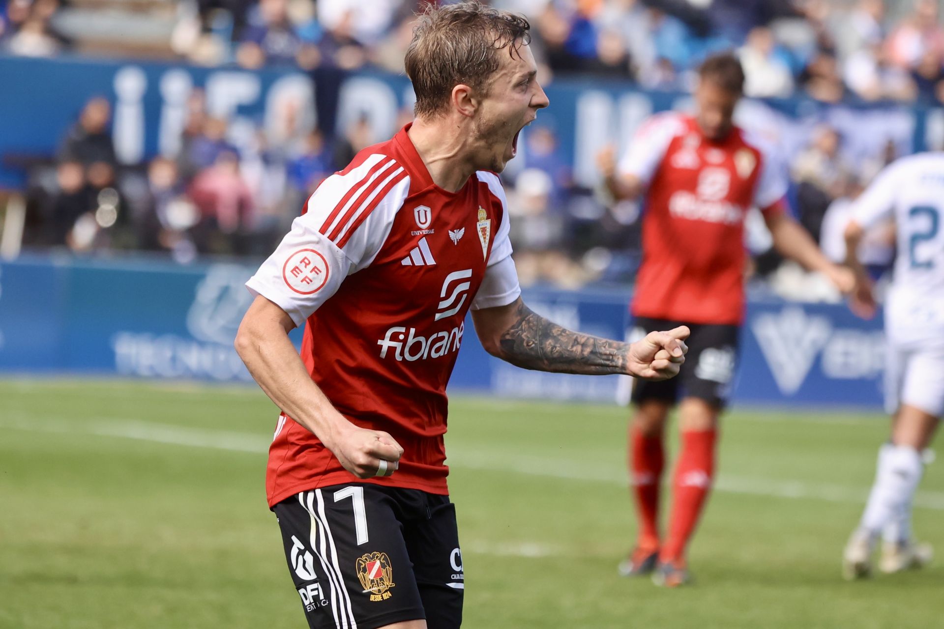 La victoria del Real Murcia frente al Marbella, en imágenes