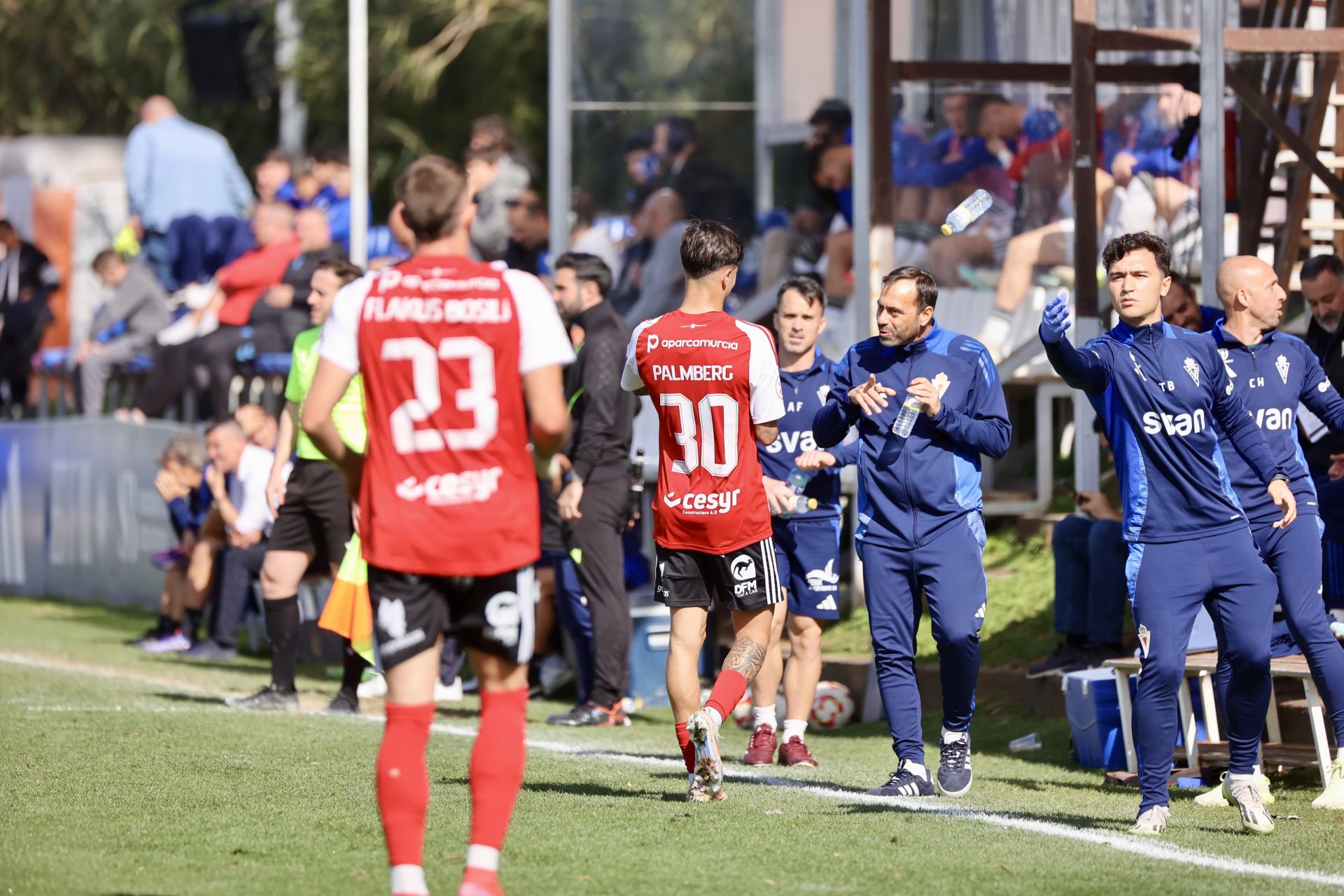 La victoria del Real Murcia frente al Marbella, en imágenes