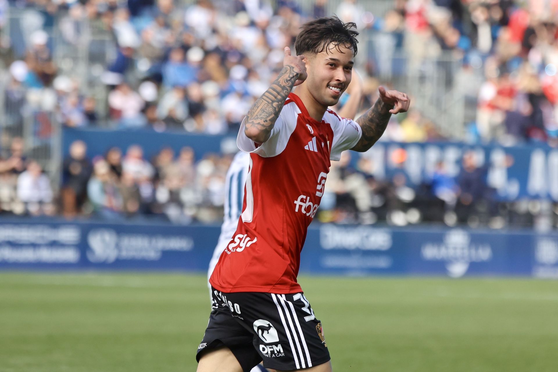 La victoria del Real Murcia frente al Marbella, en imágenes