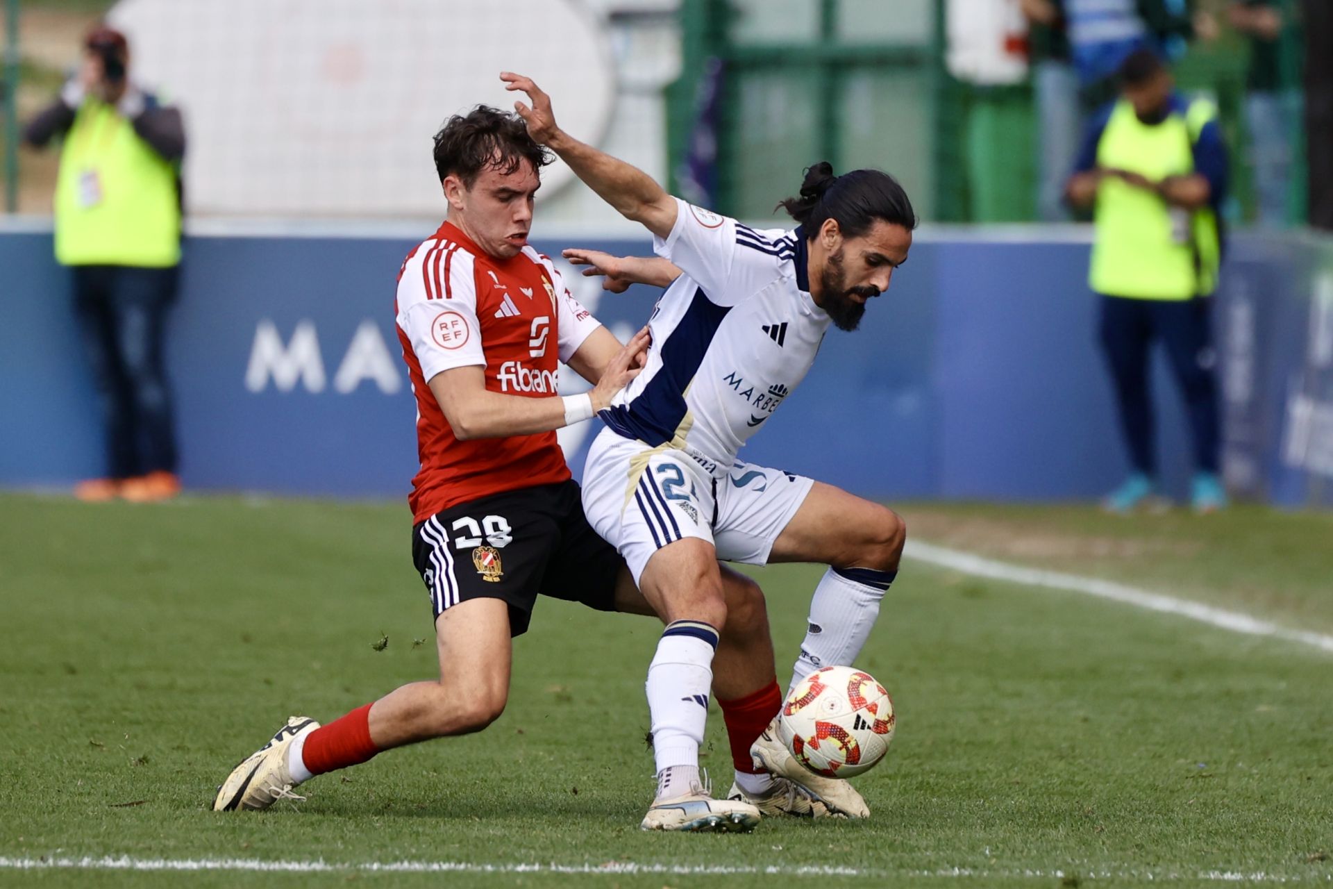 La victoria del Real Murcia frente al Marbella, en imágenes