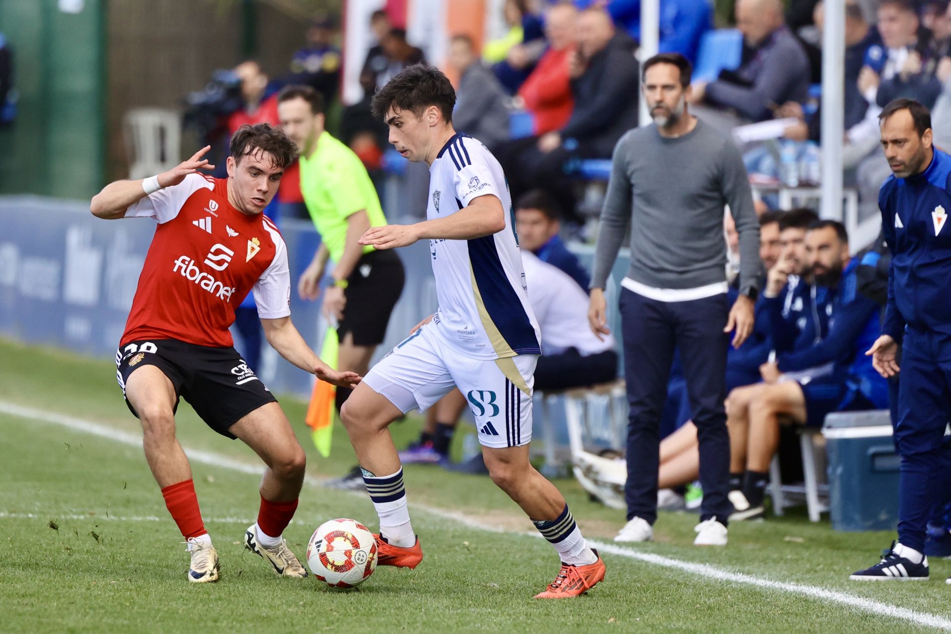 La victoria del Real Murcia frente al Marbella, en imágenes
