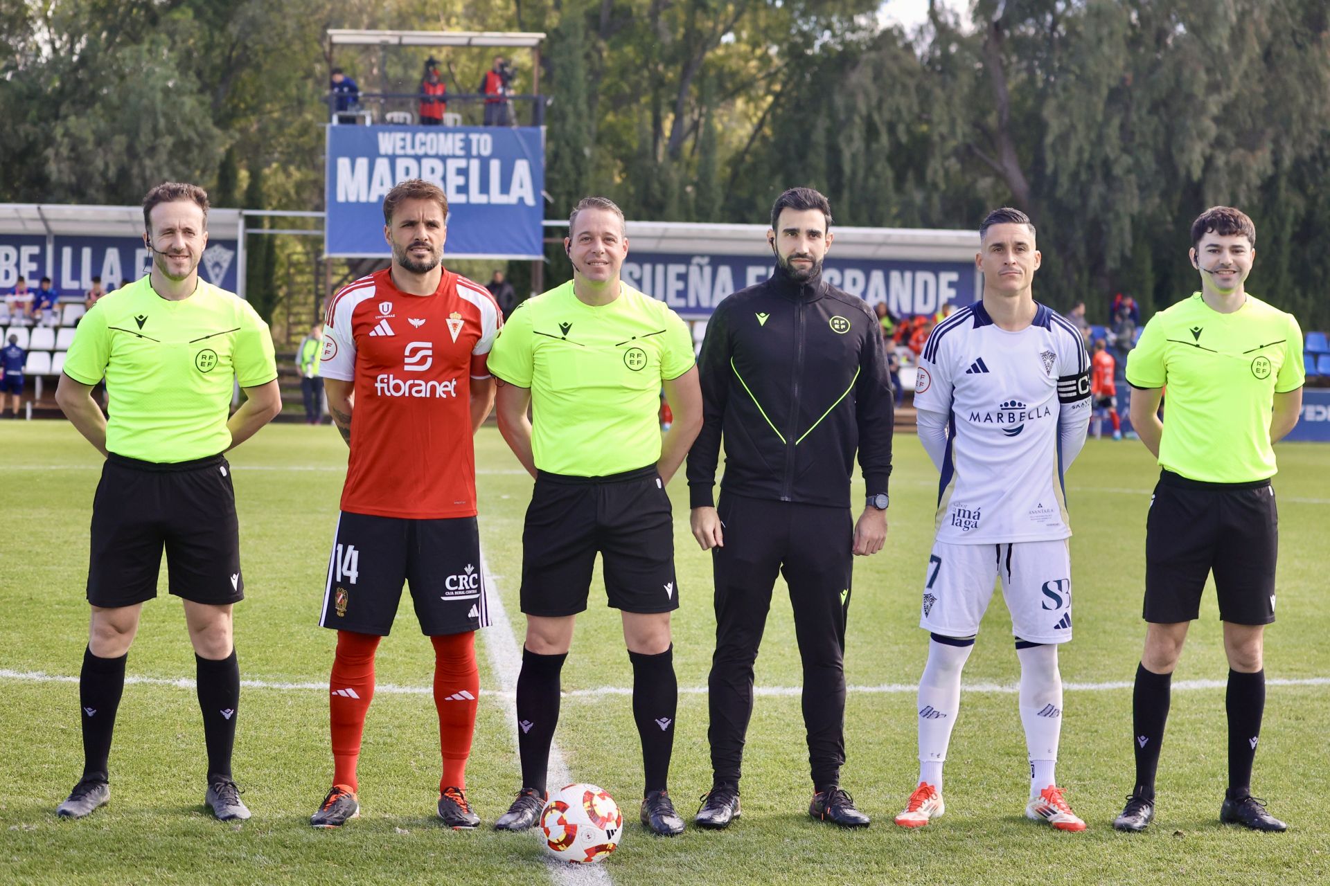La victoria del Real Murcia frente al Marbella, en imágenes