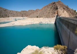 El pantano de Camarillas, en una imagen de archivo.