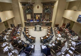 El Pleno de la Asamblea Regional, este martes.