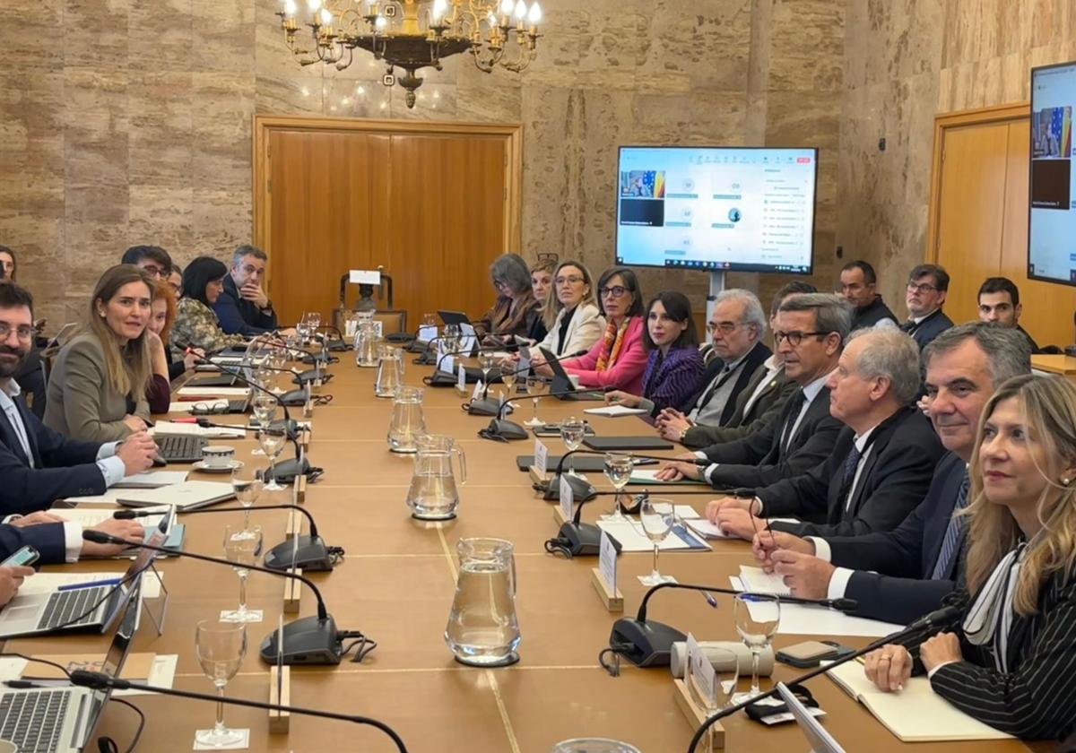 Juan María Vázquez durante la Conferencia Sectorial de Energía, convocada por el Ministerio para la Transición Ecológica y el Reto Demográfico.