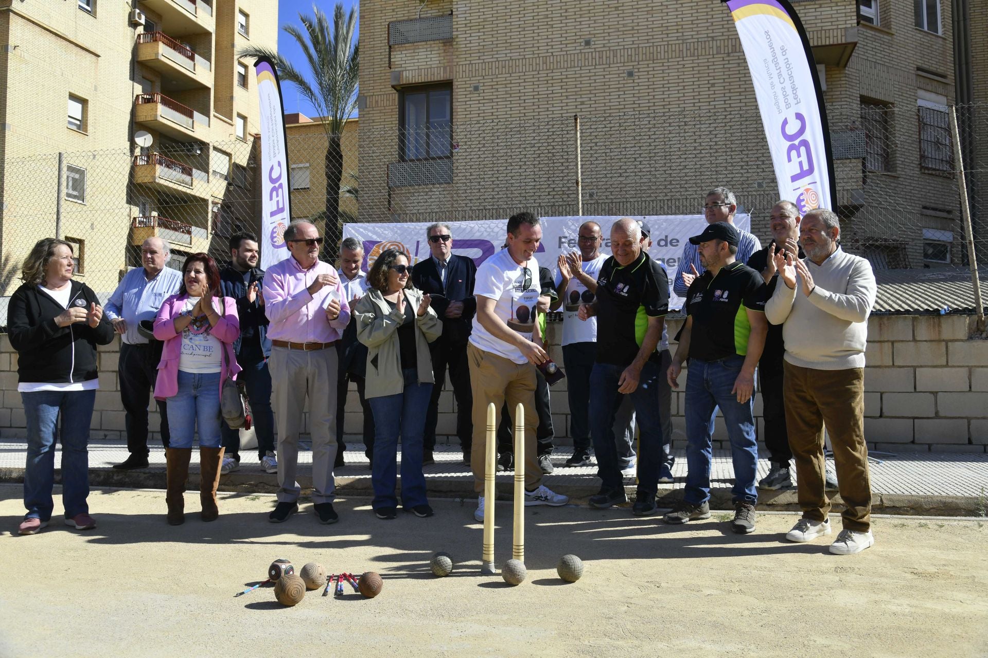 El hermanamiento entre bolos cartageneros y huertanos, en imágenes