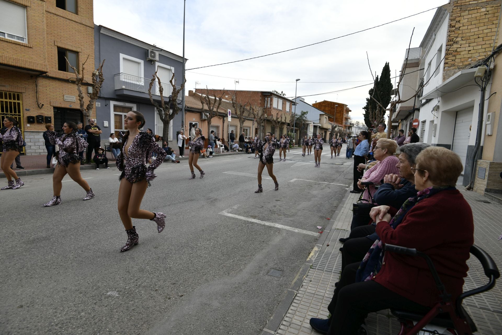 Aljucer protagoniza el primer desfile de Carnaval del municipio de Murcia