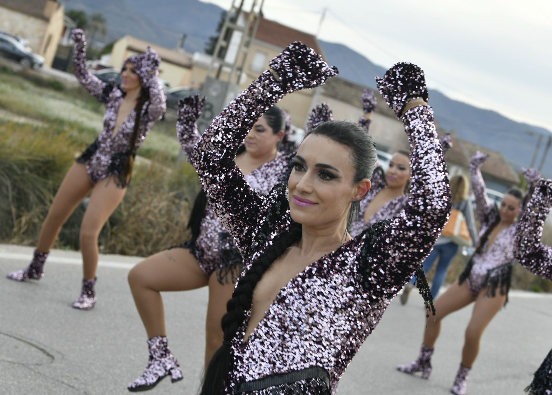 Aljucer protagoniza el primer desfile de Carnaval del municipio de Murcia