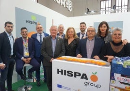 Delegación de Hispa Group y Margoz en Fruit Logistica.