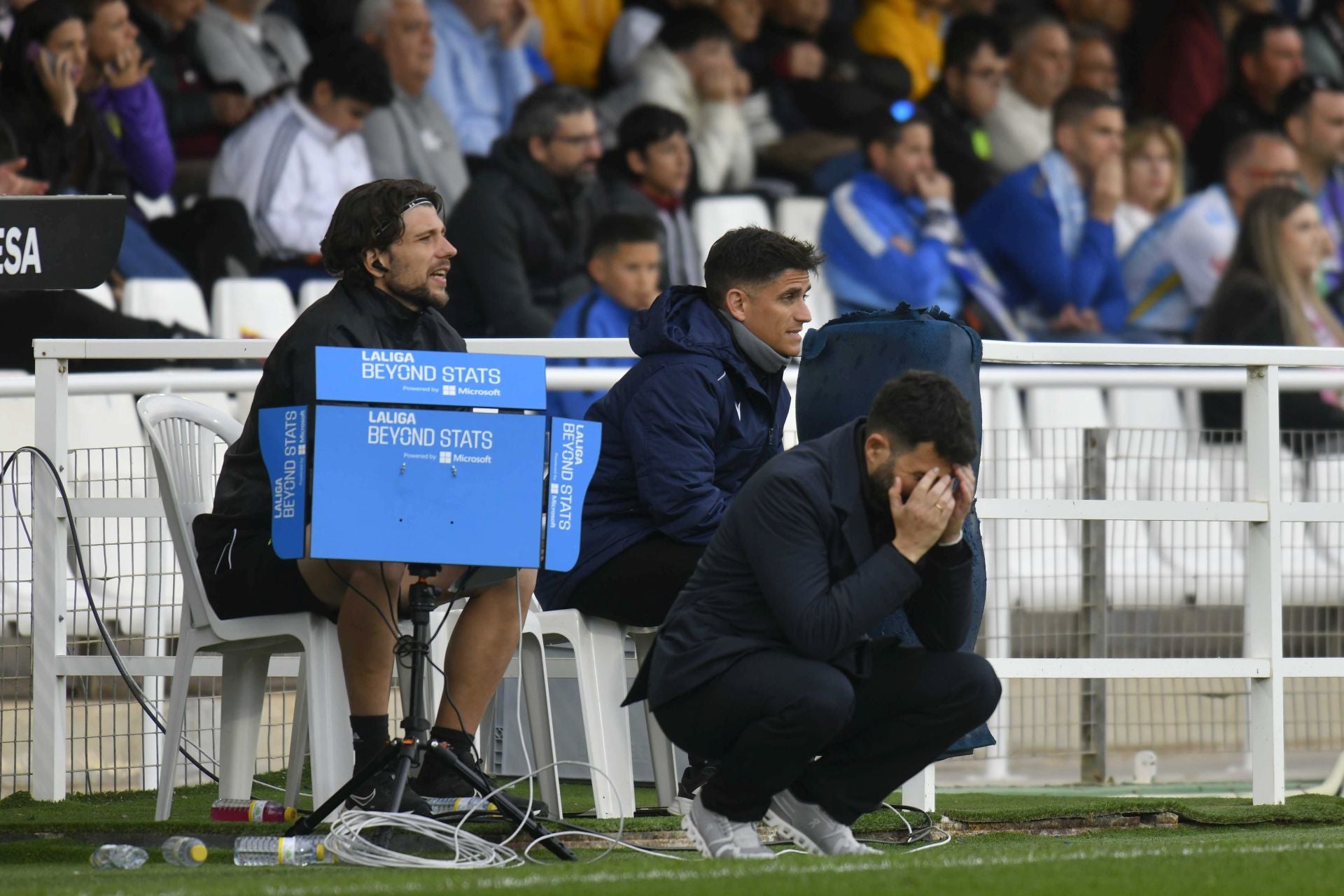 La derrota del Cartagena frente al Málaga, en imágenes