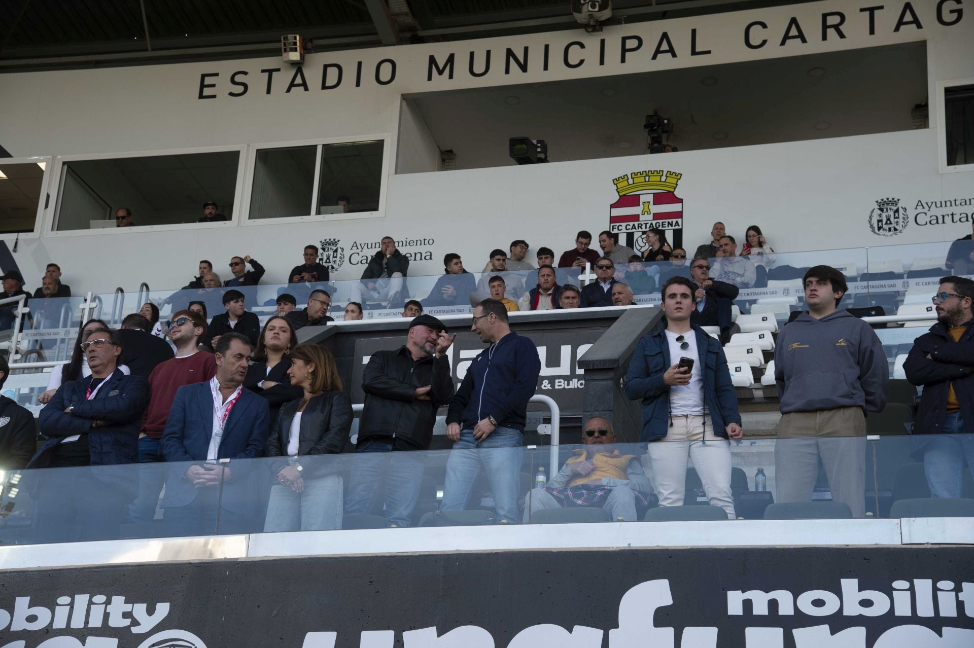 La derrota del Cartagena frente al Málaga, en imágenes