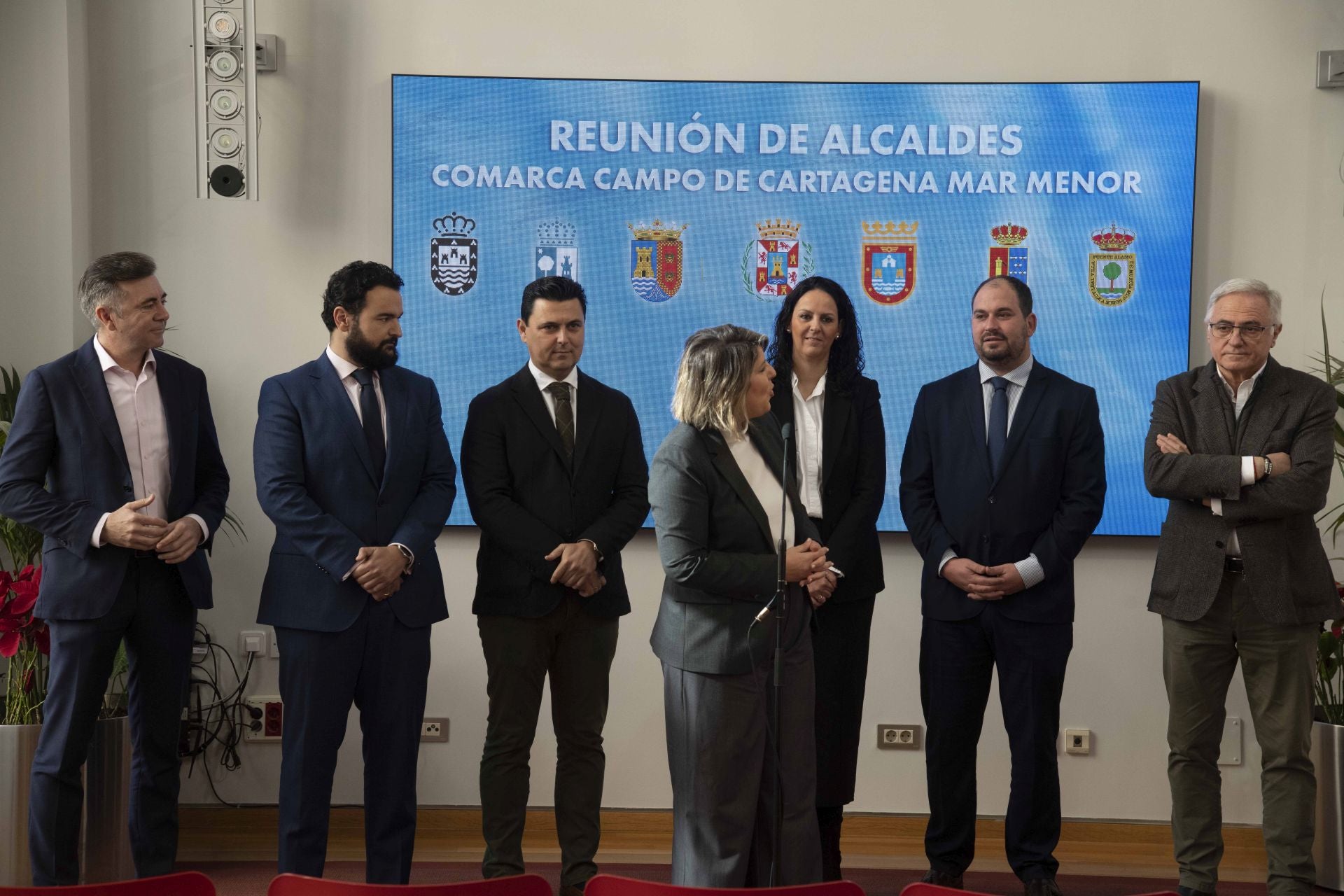 La formalización de la Asociación de Municipios del Campo de Cartagena y el Mar Menor, en imágenes