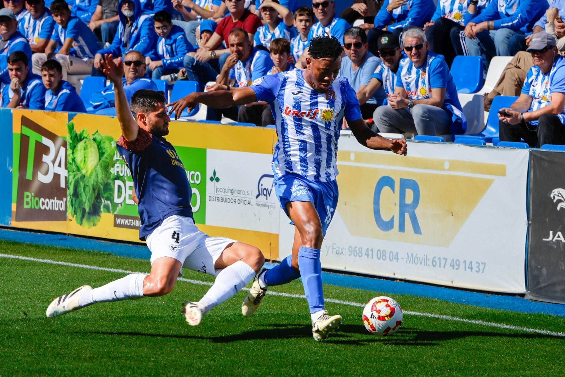 Las imágenes del Águilas-UCAM CF (2-1)