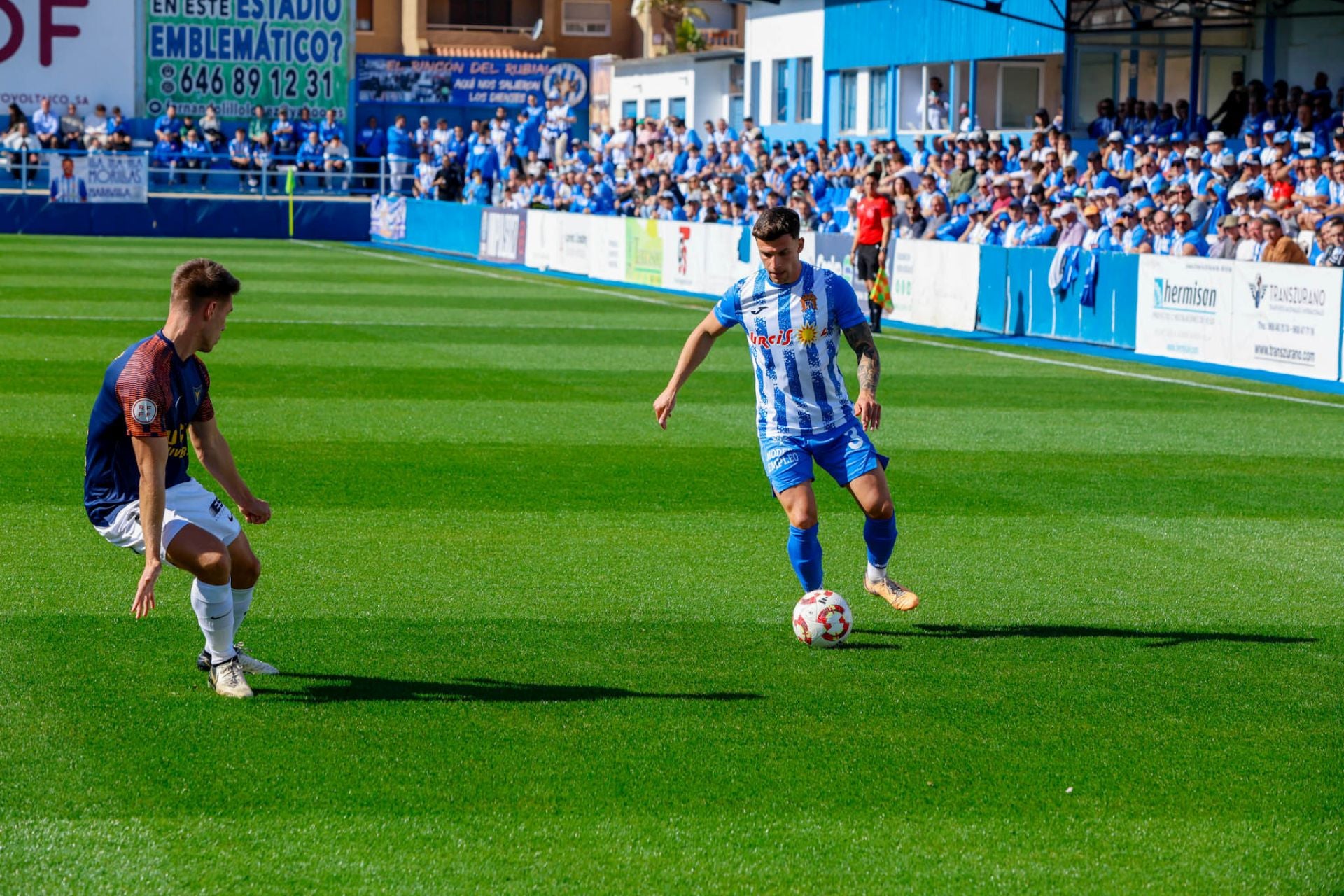 Las imágenes del Águilas-UCAM CF (2-1)