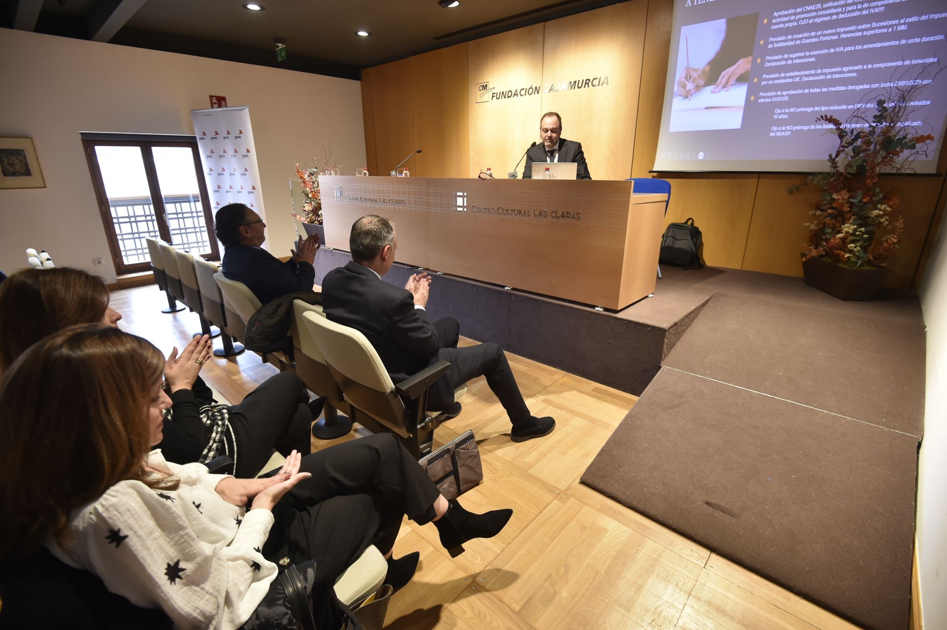 Foro celebrado en Las Claras de Murcia, este martes.