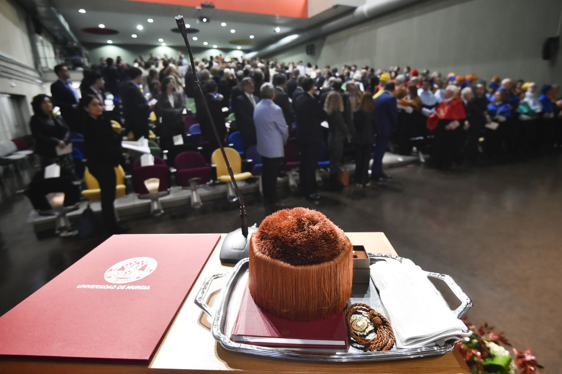 El acto de investidura de Darío Gil como doctor &#039;honoris causa&#039; de la UMU, en imágenes