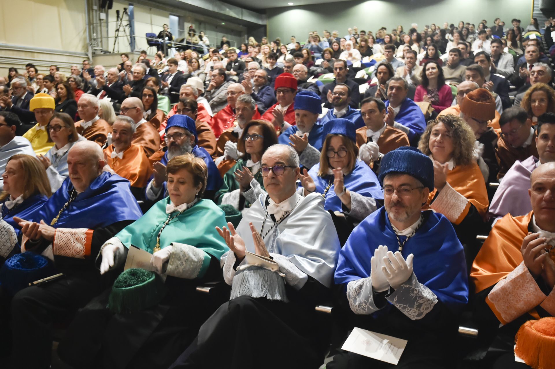 El acto de investidura de Darío Gil como doctor &#039;honoris causa&#039; de la UMU, en imágenes